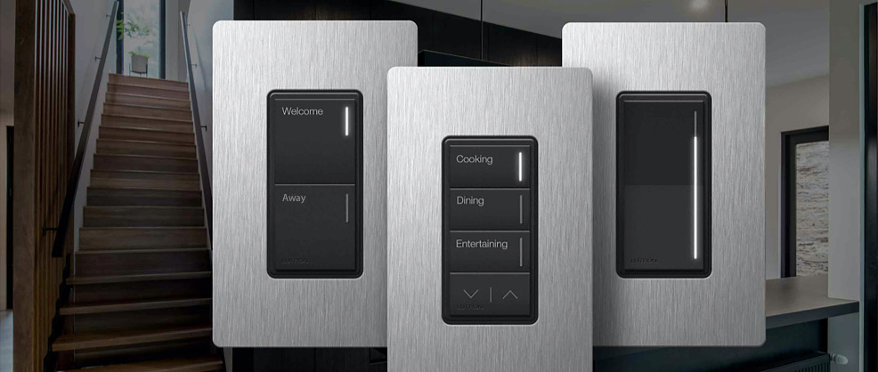 Lutron's new series of Smart Lighting Controls